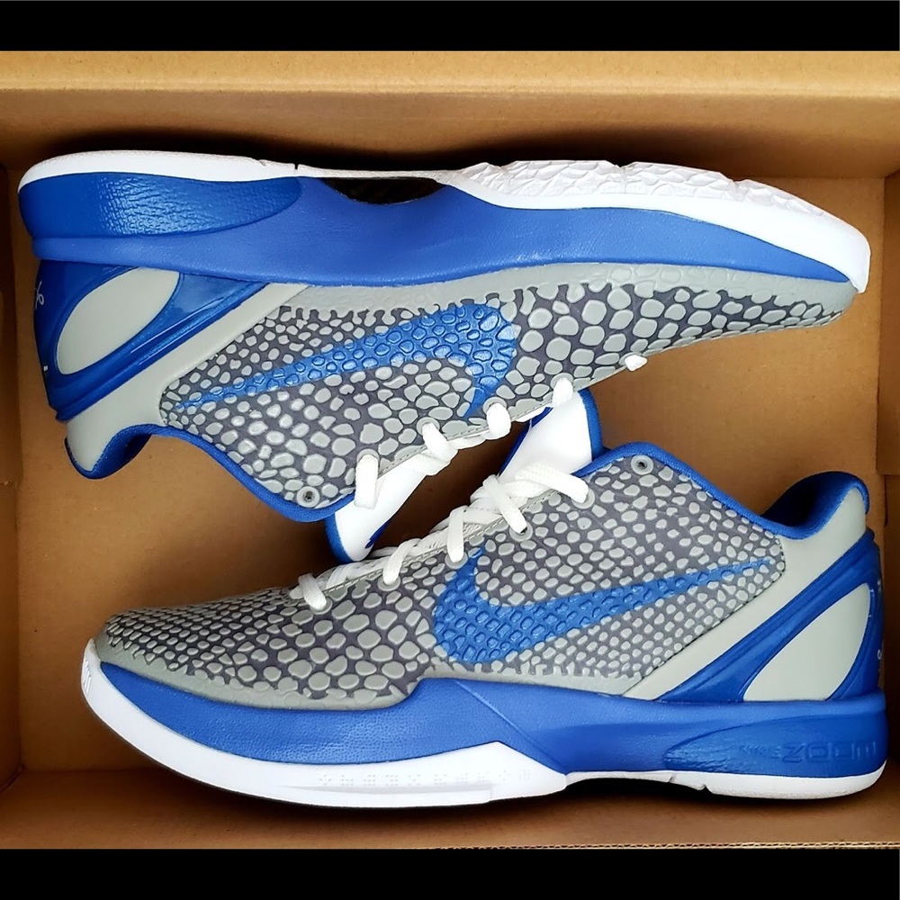 NWOT Nike Zoom Kobe VI (Authentic) Dodger Fans